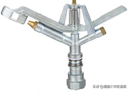 智能灌溉地埋伸缩喷头,大型摇臂喷头360度旋转灌溉