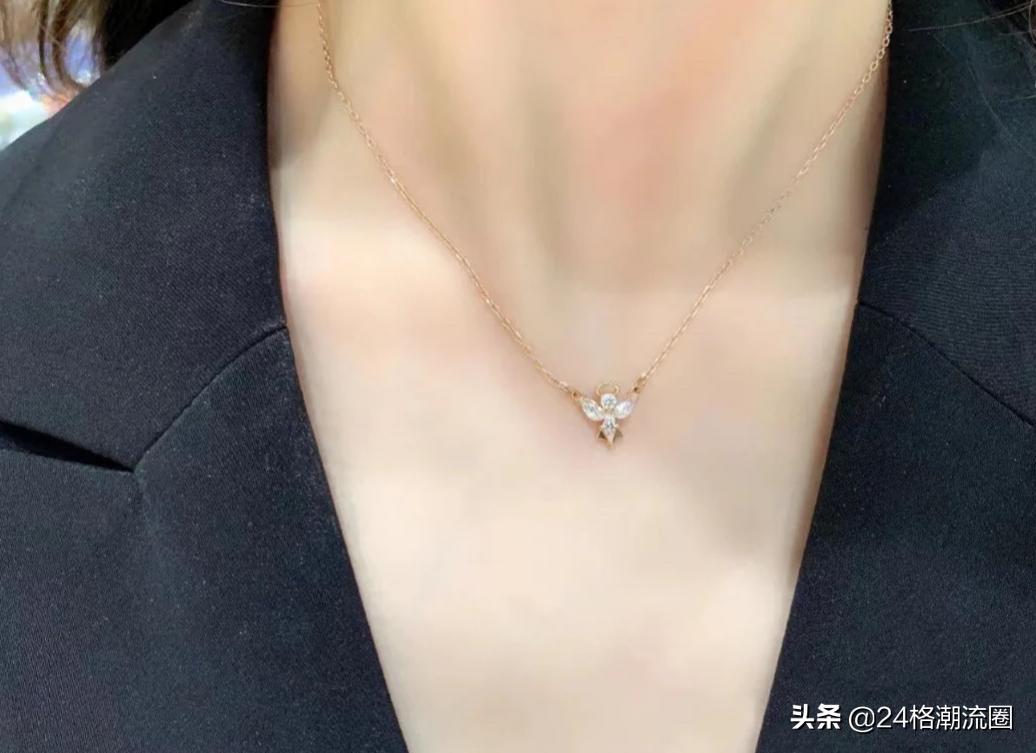 施华洛世奇天使之环项链,施华洛世奇项链黑天鹅测评