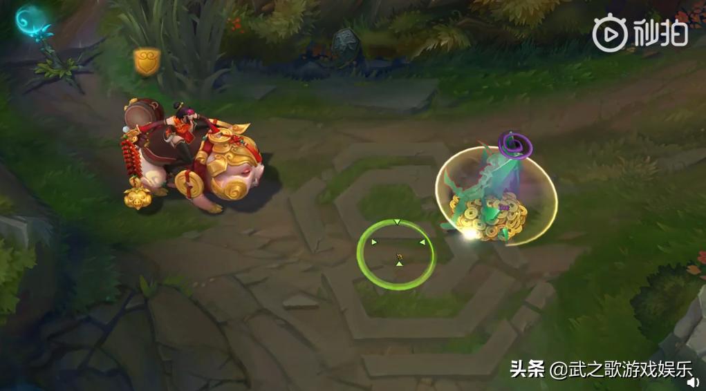 春节瑟庄妮皮肤直接撒币，皮肤全特效展示