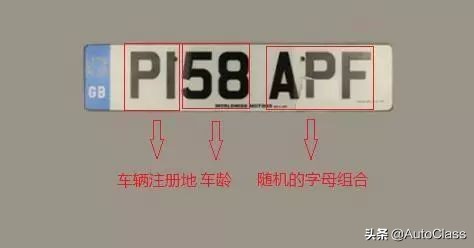 中国车辆牌照变化,各国车牌都有哪些信息