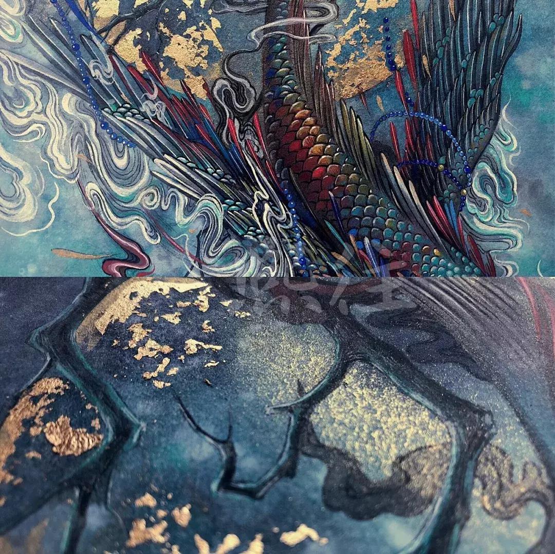 古风绘画线描,100张绝美古风女线描手绘