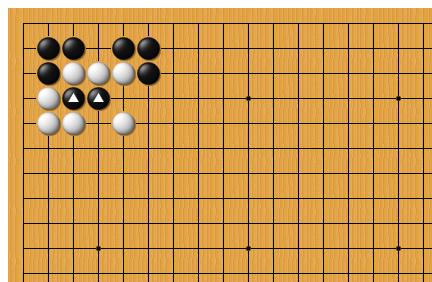 给宝爸宝妈的围棋课，林老师围棋教案第十四课：罩（枷）（2）