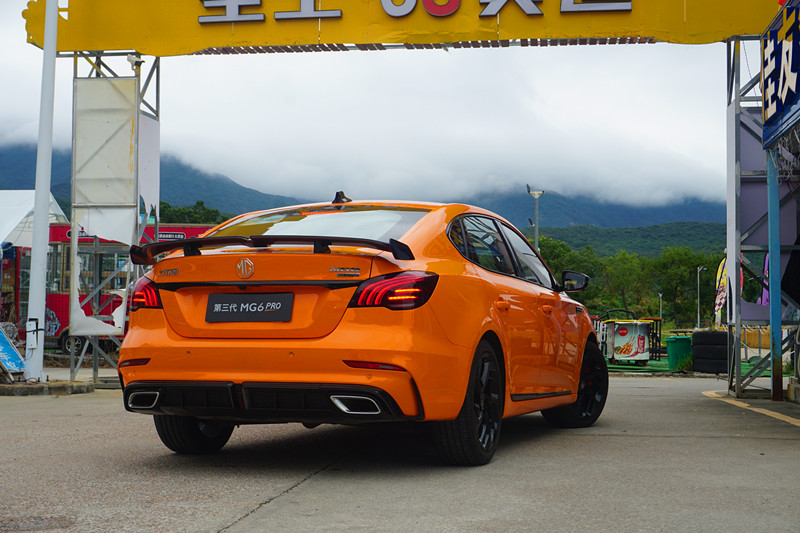 第三代mg6prosupersport赛道模式,激进前卫全新mg6pro预告图发布