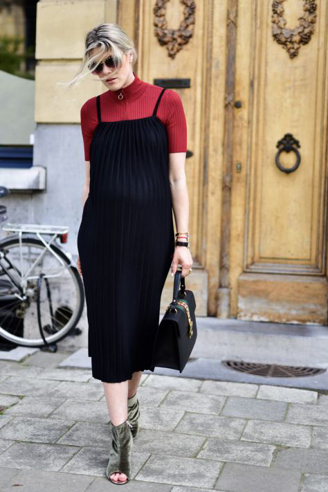 洋气上档次吊带裙时尚减龄显瘦,吊带裙女装连衣裙显瘦又减龄