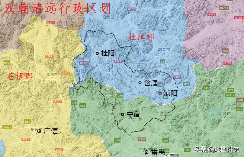 清远各个区的简介,广东清远行政区划