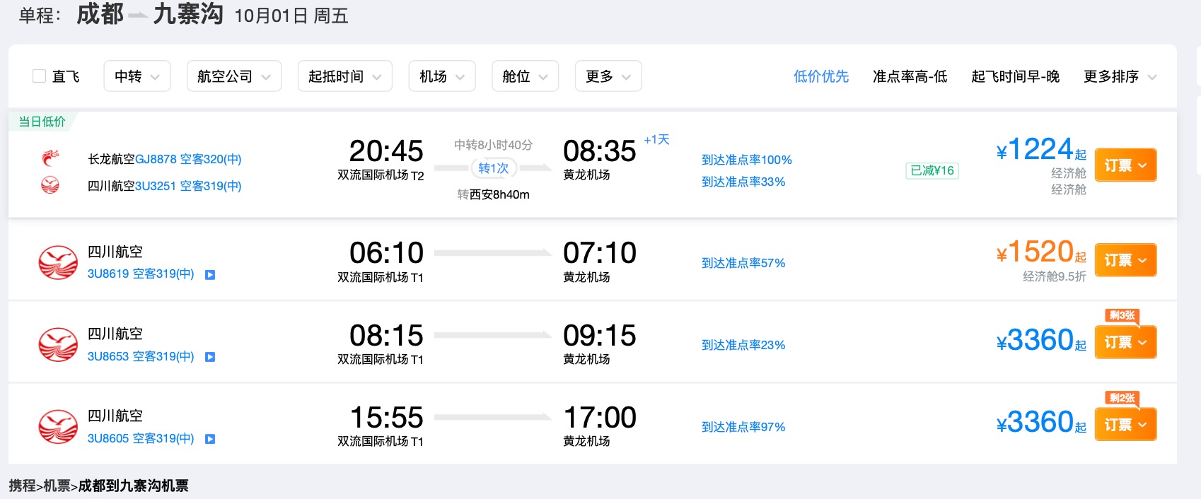 机票剩余票不多了会越来越贵么,机票余票充足也不降价