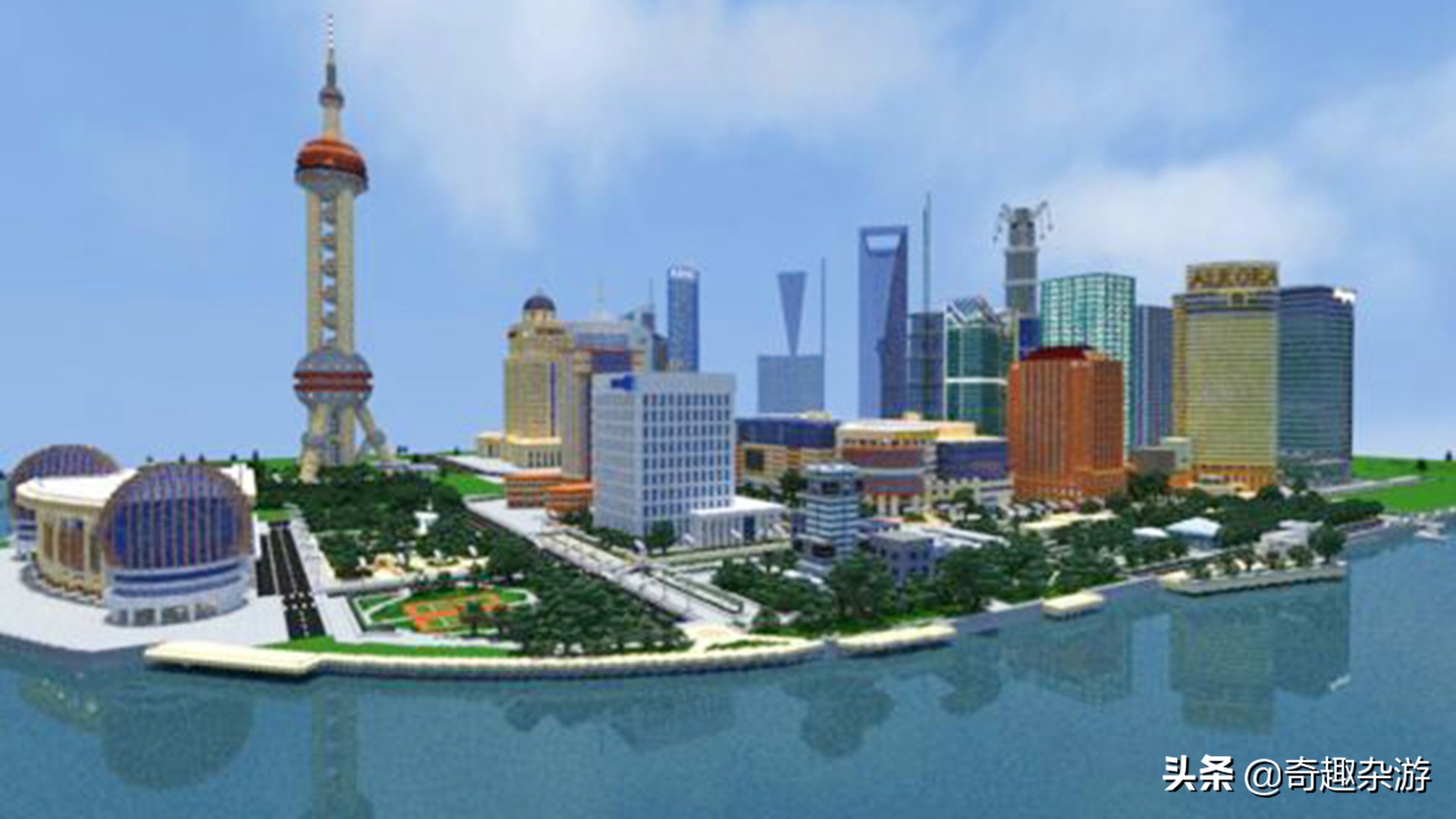 我的世界mc经典图片,在mc中还原建筑