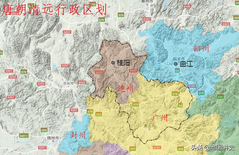 清远各个区的简介,广东清远行政区划