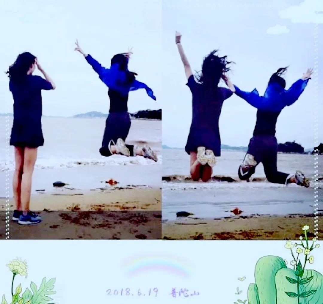 青春之神往，普陀山金沙滩观音显圣___抒情散文