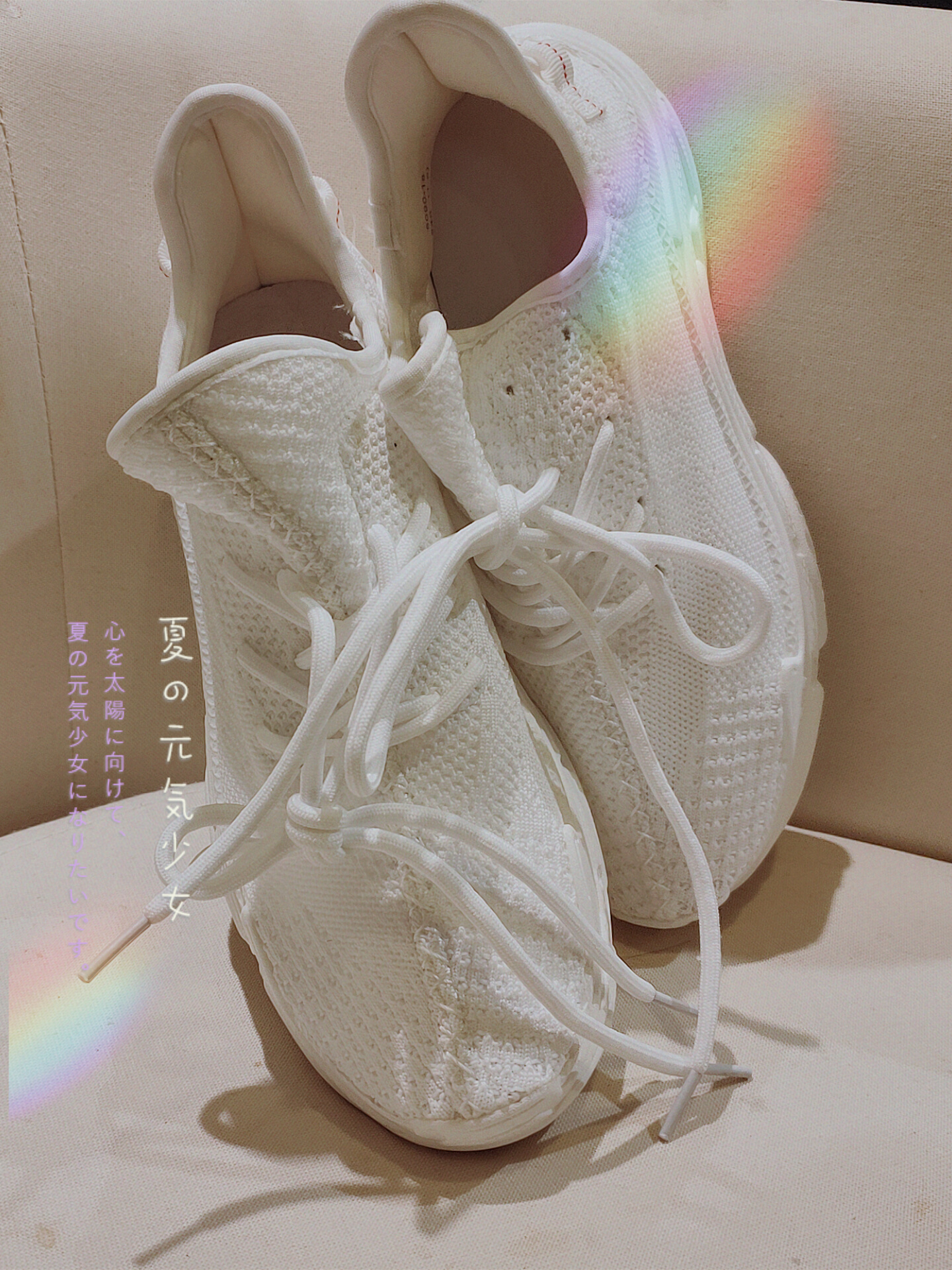 春季新款女鞋网面透气飞织小白鞋,男鞋网红小白鞋飞织透气鞋帆布鞋