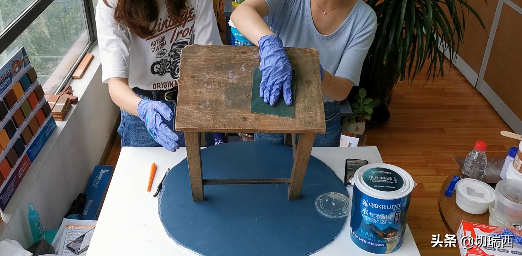 老式旧木门翻新刷漆视频,老式旧橱柜怎么翻新