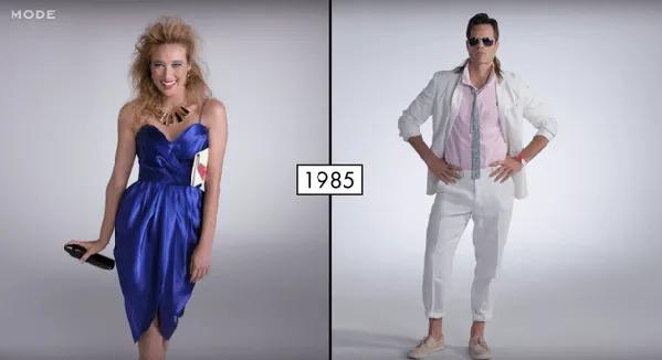 欧美100年穿衣变化,美国过去两百年的衣着变迁