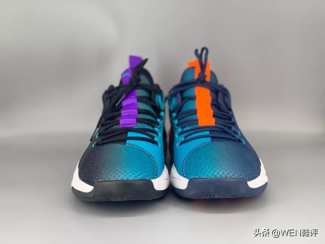 pumauproarhybridcourt黑白,puma中底科技proframe