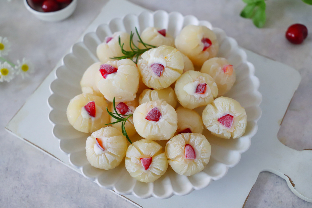 荔枝酸奶冻新吃法,荔枝冻吃法大全