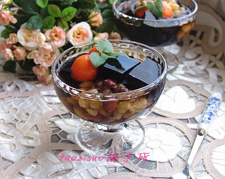 蜜豆龟苓膏怎么吃,蜜瓜龟苓膏的正确做法