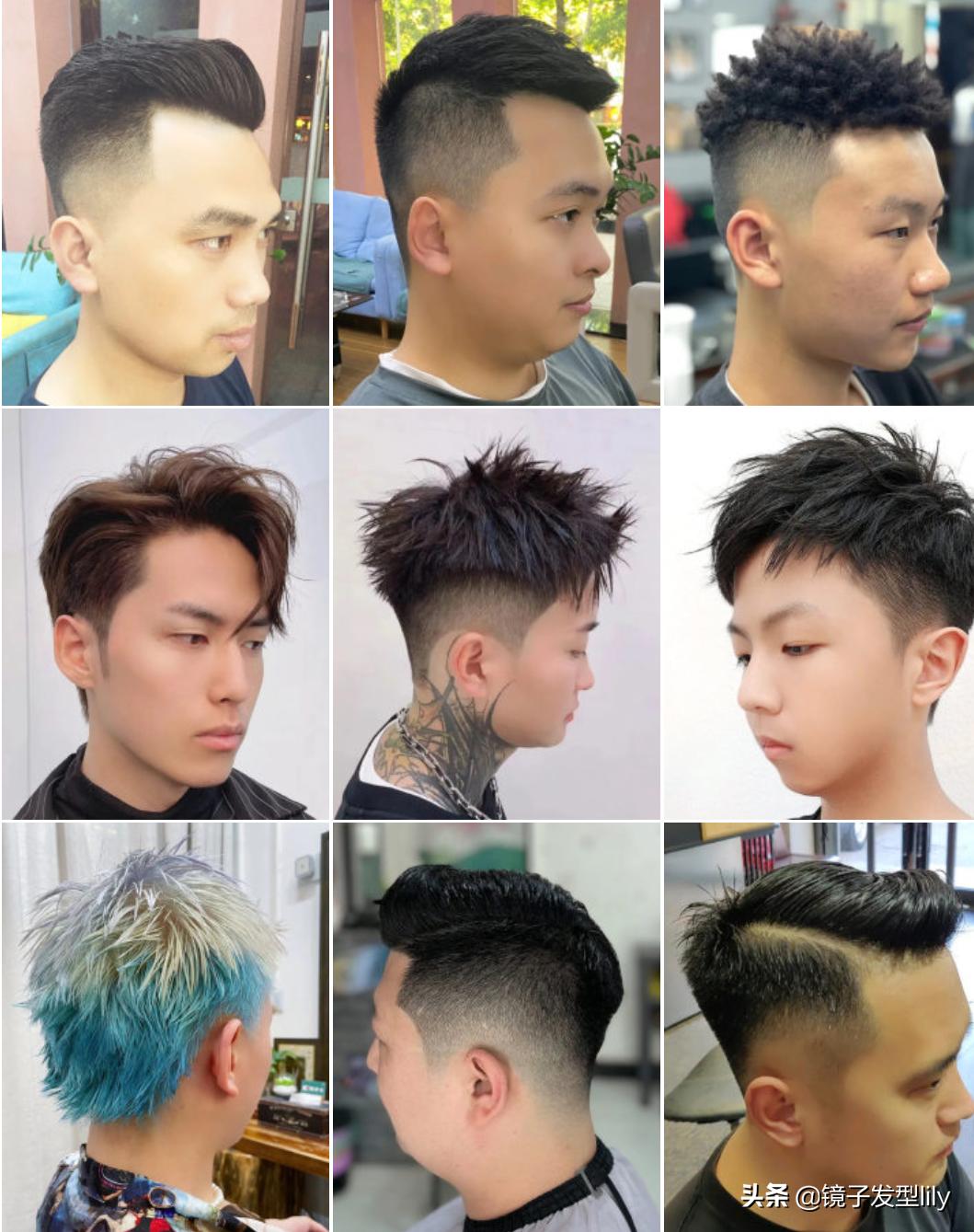 如何剪一款时尚男发,男发这样剪越简单越帅气