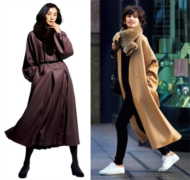 外套+围巾不怕不会戴，只怕配错色，学会巧配色才能增添好气质