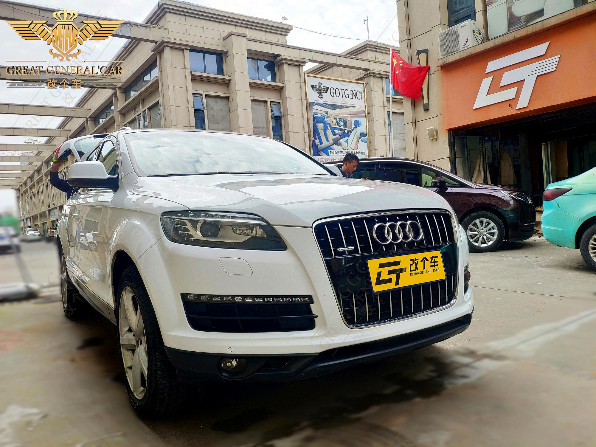 老款奥迪q7改装成六座系列,奥迪q7老款升级新款19款改装案例