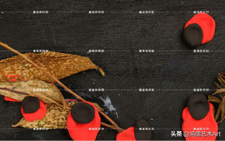 瓢虫历险记创意美术作品,七星瓢虫历险记教程