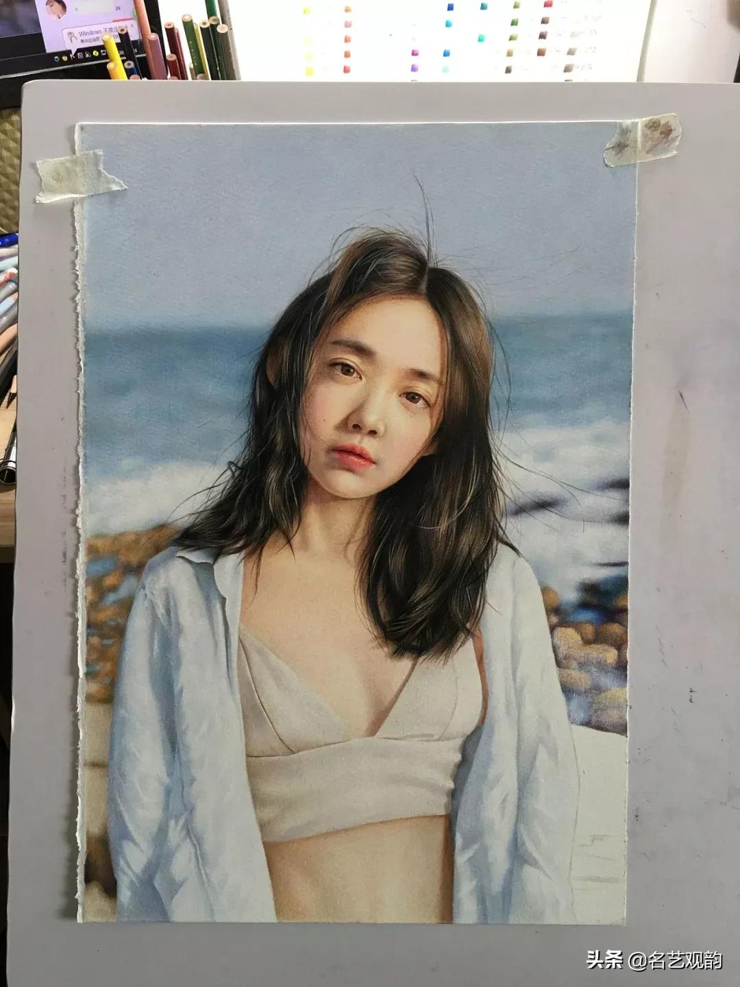 如何用彩铅画女天使男恶魔,用彩铅画动漫人物天使恶魔