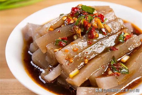 魔芋豆腐折耳根一起凉拌,酸辣魔芋豆腐怎么炒的好吃