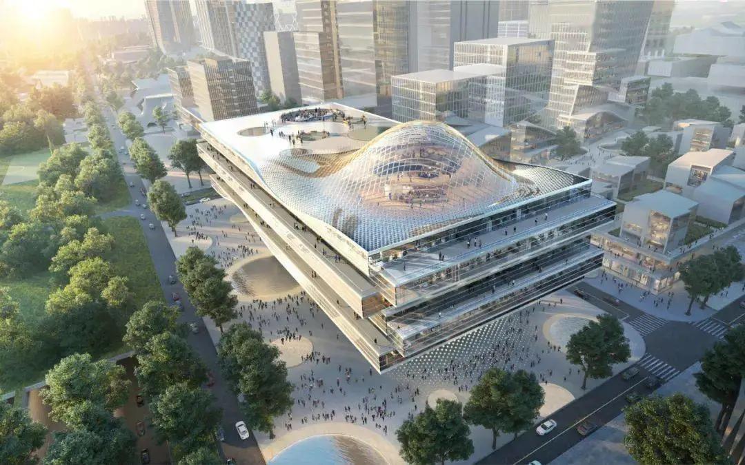 中兴通讯在深圳总部大楼,中兴通讯研发大楼夜景