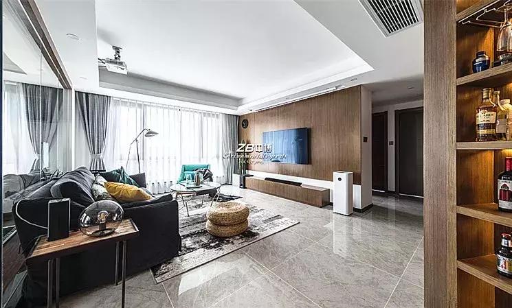 交换空间土气装修,交换空间现代简约装修