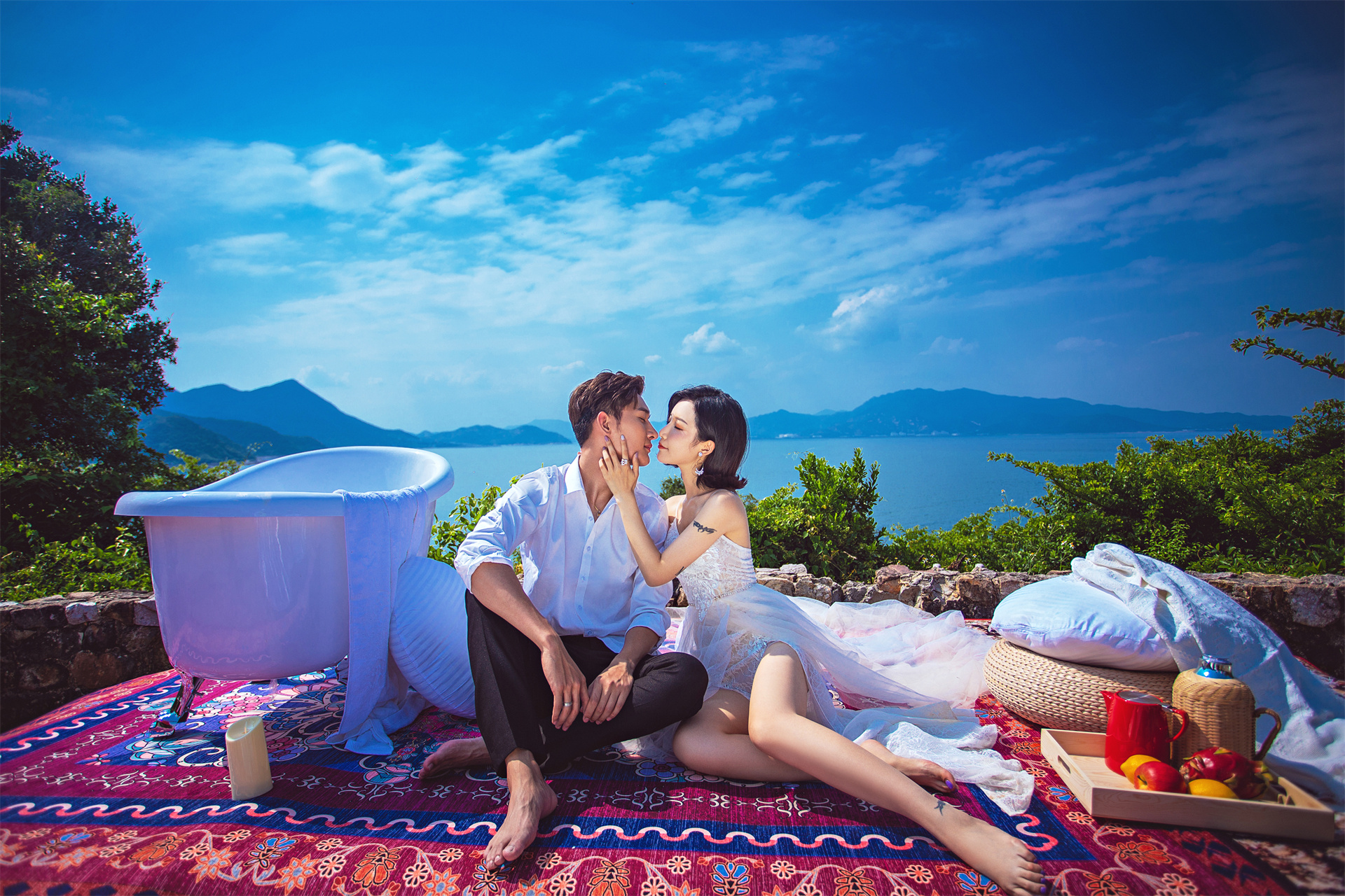 深圳旅拍婚纱照婚纱摄影排名前十哪家好？我不信有品位的你不想拍