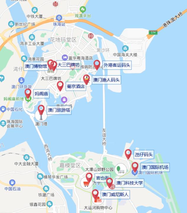 澳门一日游5天攻略,如何一天游澳门