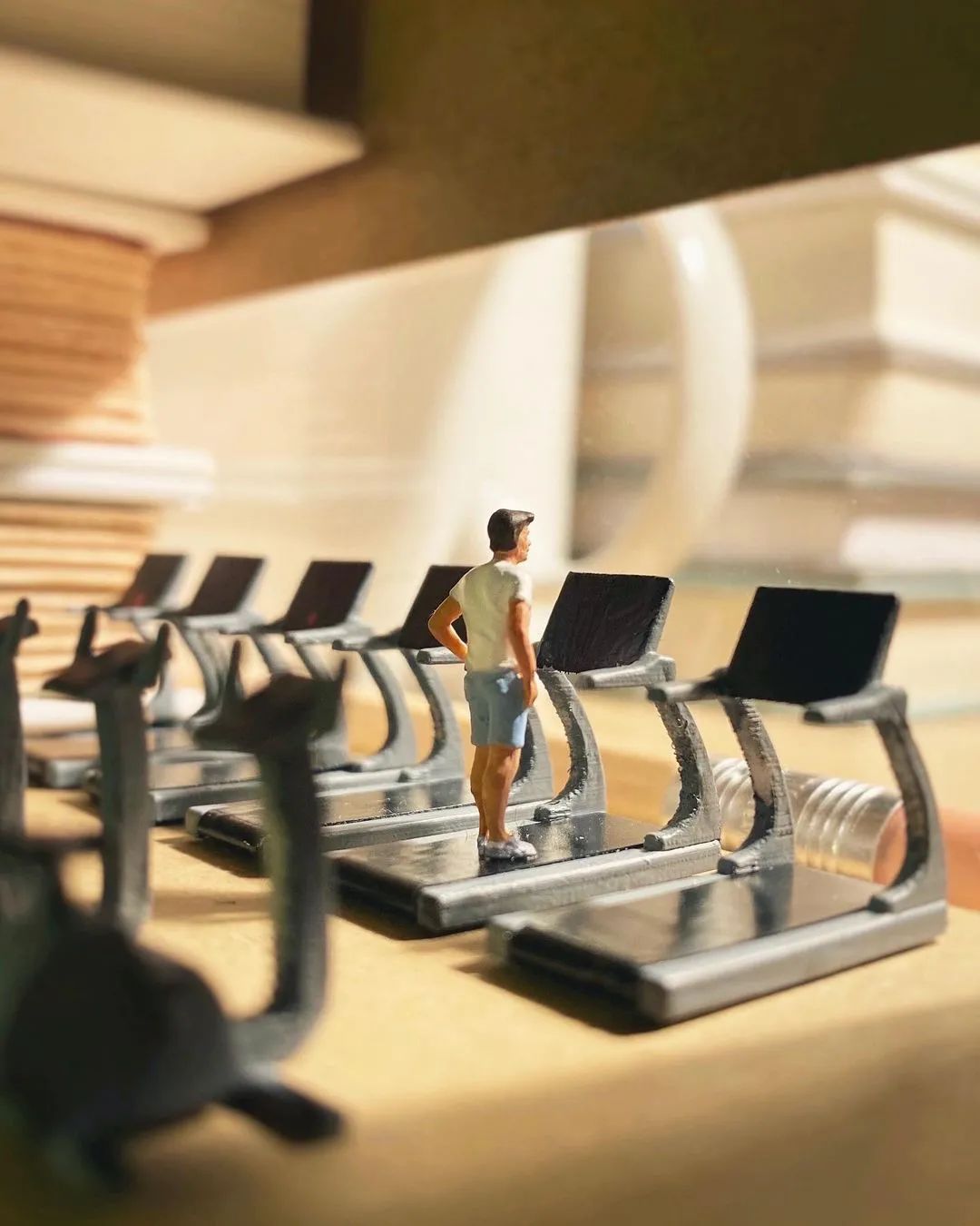 迷你版办公桌,森系书桌迷你世界