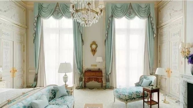 别墅窗帘最新款,100款窗帘效果图