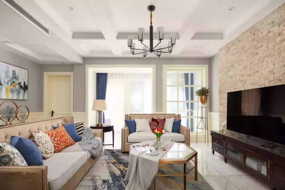 客厅有横梁？别怕，这里有妙招