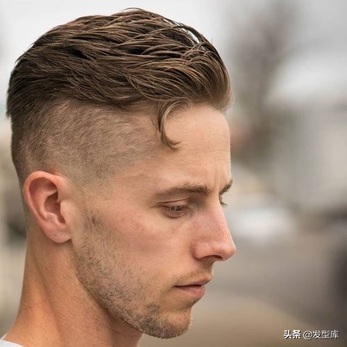 干练清爽的男士短发样式,精简发型男短发