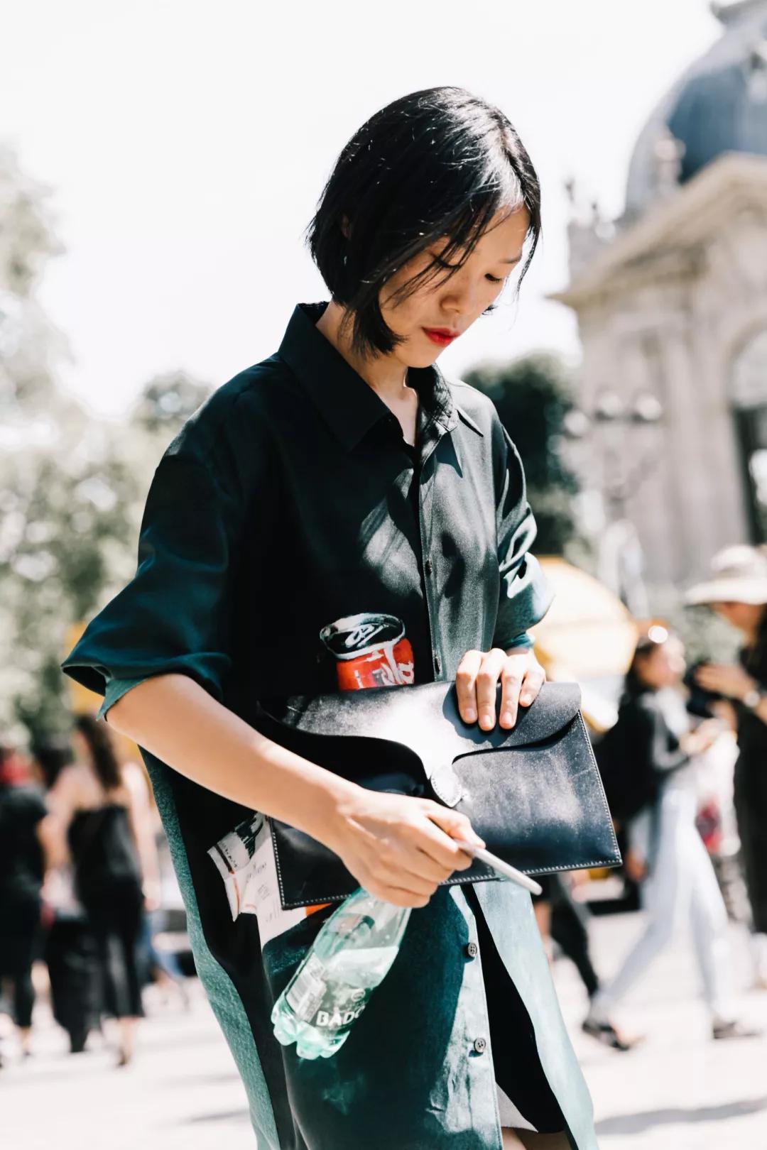 可盐可甜短发女生超a系穿搭,韩系风可盐可甜短发超美造型