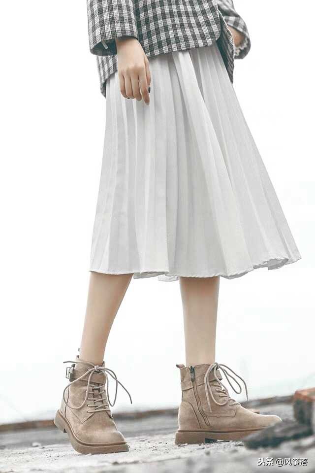 复古又百搭的冬季短靴,好看保暖洋气时尚短靴