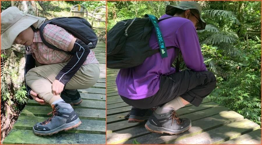 迪卡侬户外登山鞋测评,迪卡侬travel500与decathlon500