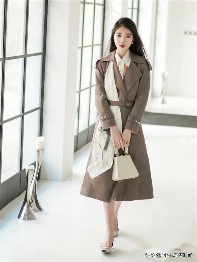 今春穿搭,风衣配色