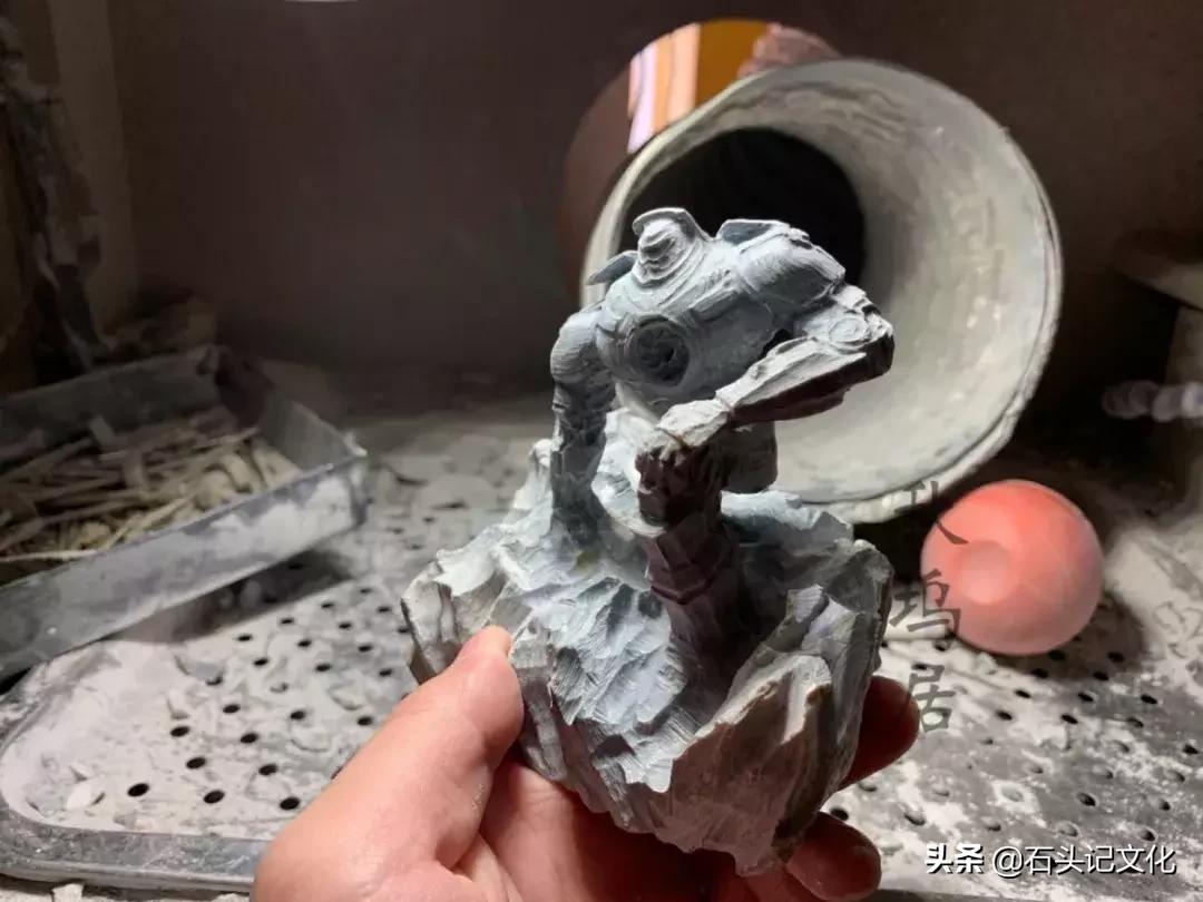 大型石雕拼装,雕塑泥塑入门教学视频变形金刚