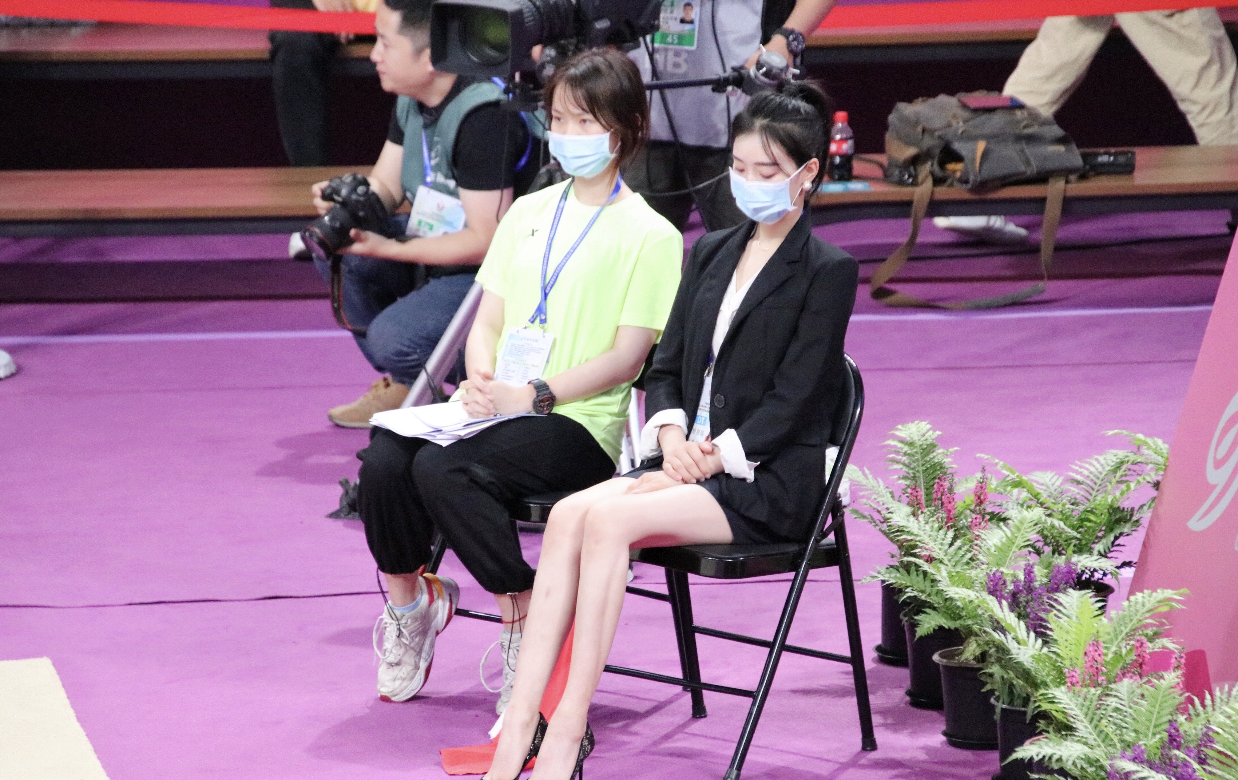 她曾是体操女神,她是北体校花因一字马爆红