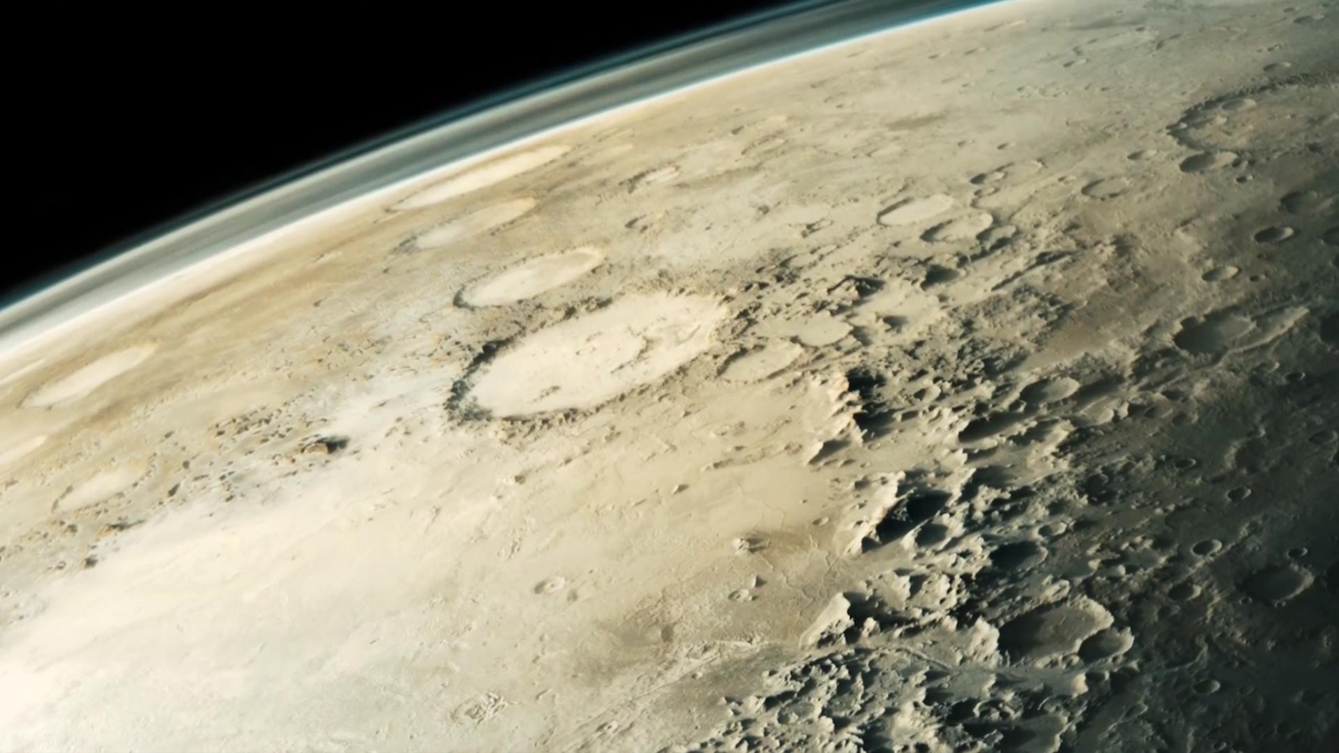 5500万公里外：中国祝融号拍摄的真实火星影像，一片荒凉