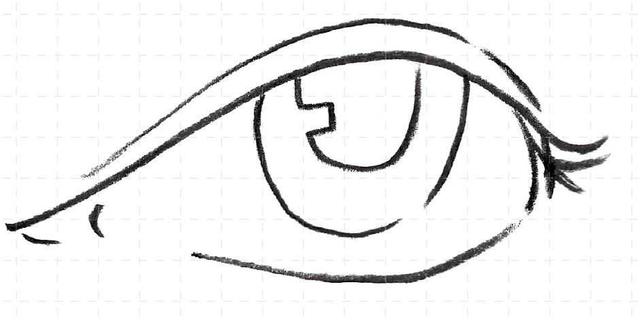 怎样画12种眼睛的不同画法,眼睛不会画
