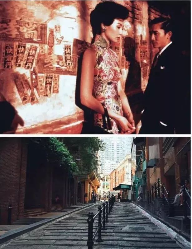 港片电影里的老街,香港的市井生活老电影