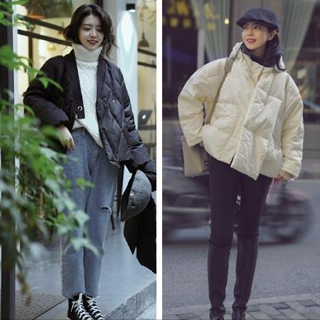 150-155小个子冬季搭配羽绒服短款,保暖好穿羽绒服推荐小个子显瘦