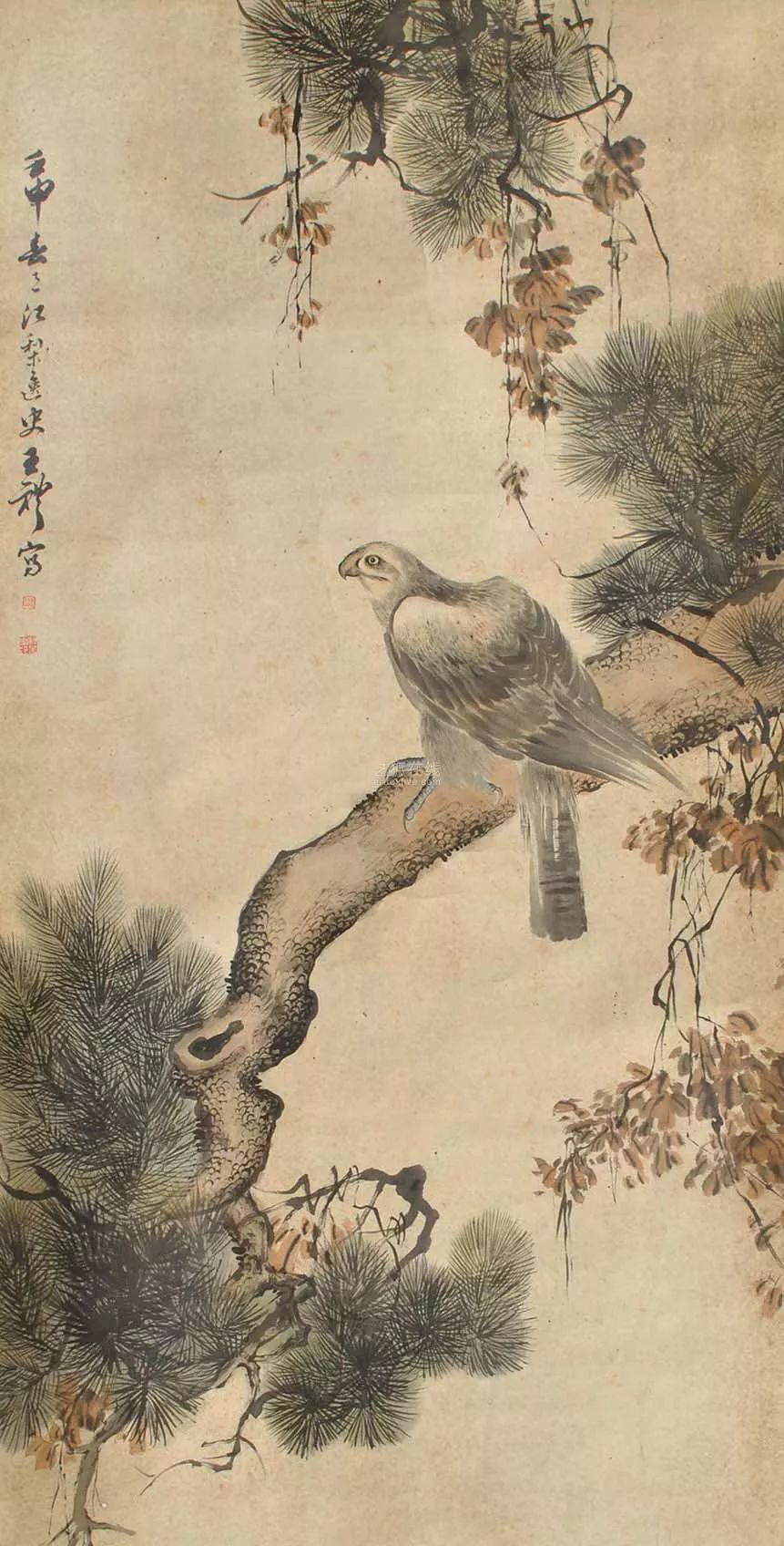 潘天寿花鸟画欣赏 (潘天寿写意人物画欣赏)