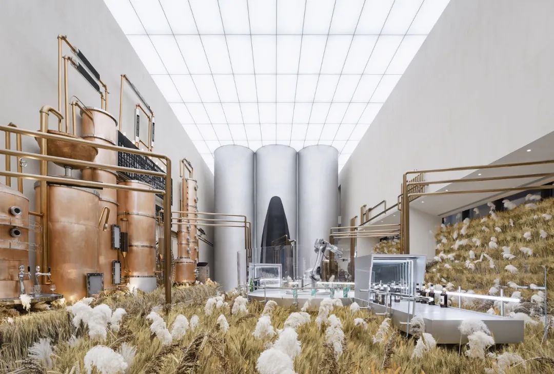 展馆序厅效果图,展馆序厅设计