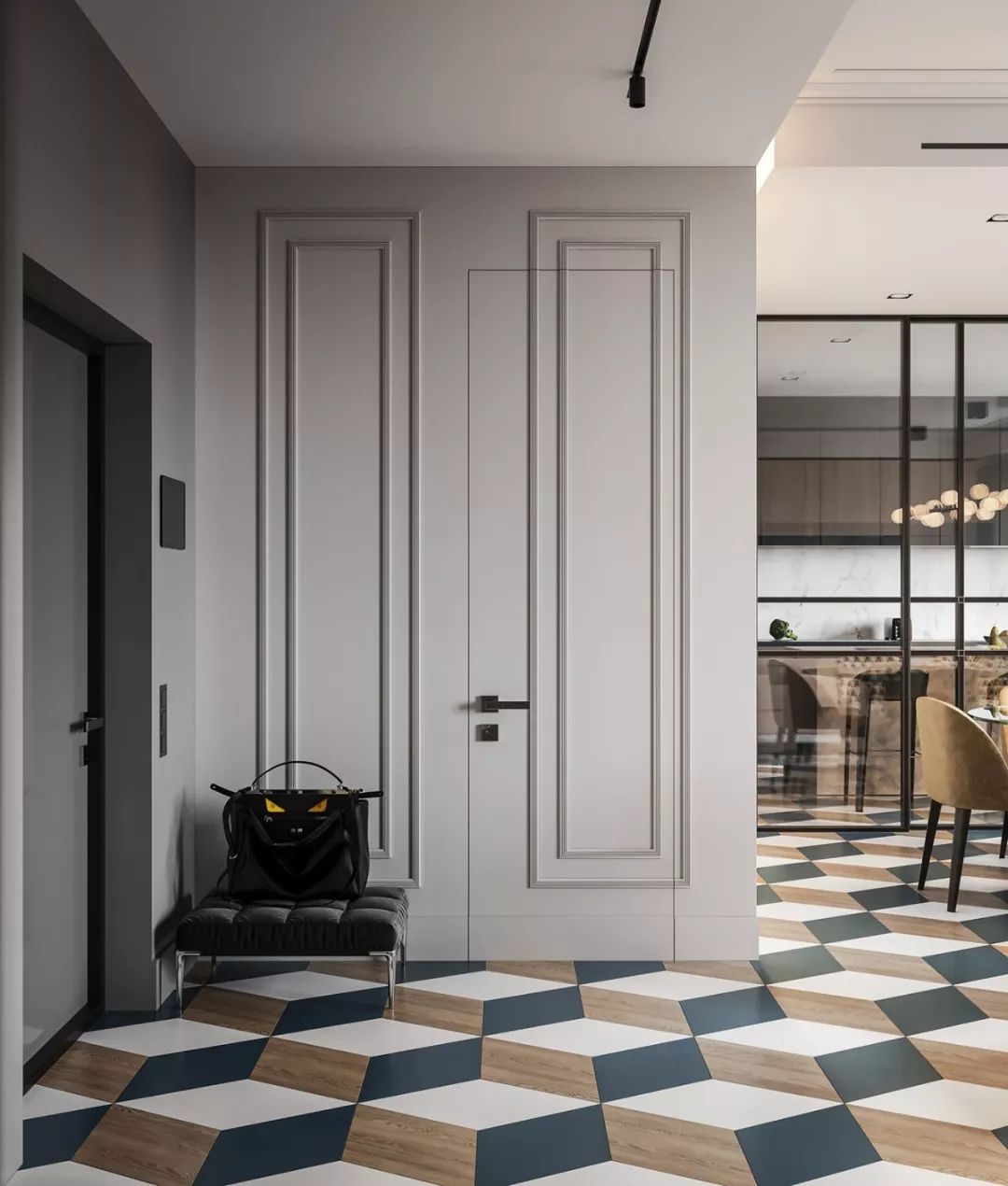 入户门正对卫生间门挂珠帘有用吗,入户门正对卫生间门怎么挂葫芦