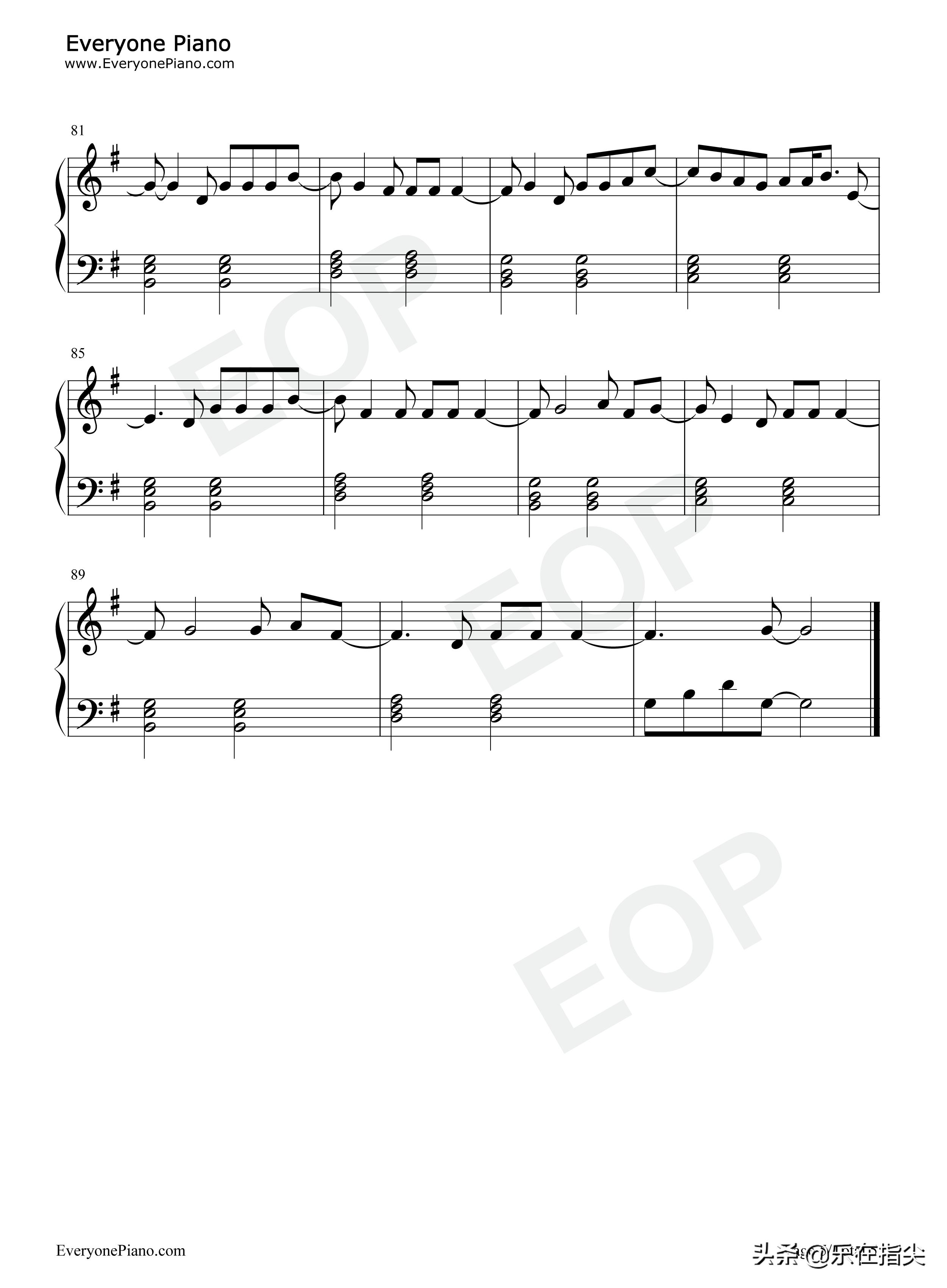 firstman钢琴谱,camilacabello钢琴谱