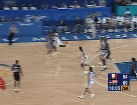 nba2kol文斯卡特98版扣篮动作,文斯卡特大风车扣篮背后角度