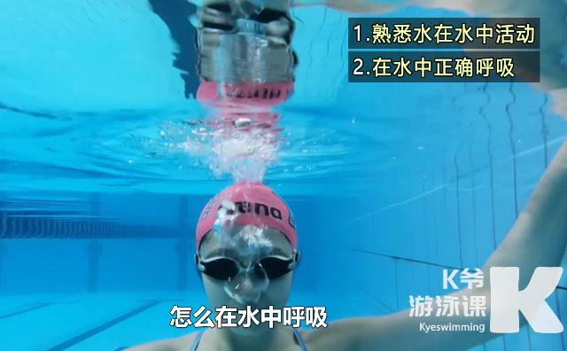 新手学习游泳的技能,零基础学游泳怎么快速学会