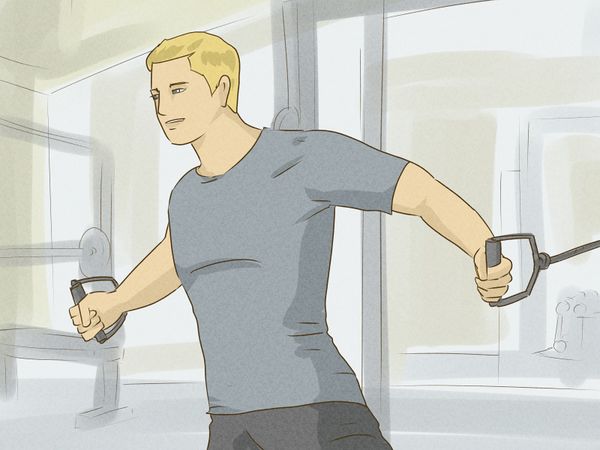 男生胸部怎么变成肌肉,男人怎样才能胸部肌肉发达